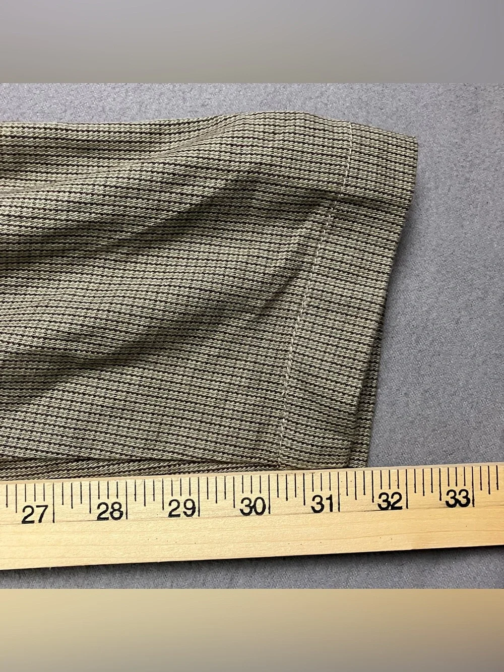 Levis XX Chino Pants Men’s Size 32x34 Standard Taper Houndstooth Brown / Tan